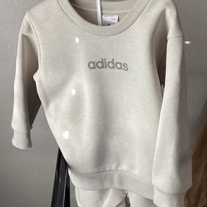 Adidas Kids Beige Sweatshirt